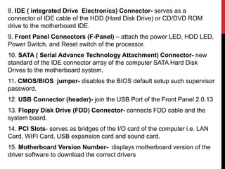 system unit and Motherboard | PPTX