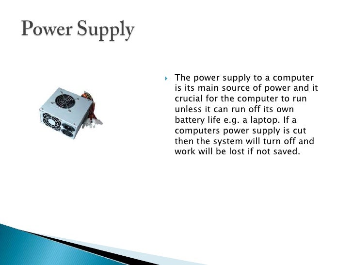 System unit components