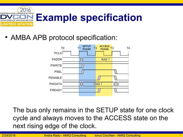 SystemVerilog Assertions verification with SVAUnit - DVCon US 2016 ...