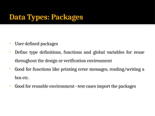 Functional verification using System verilog introduction | PPT