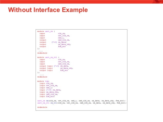 System verilog verification building blocks