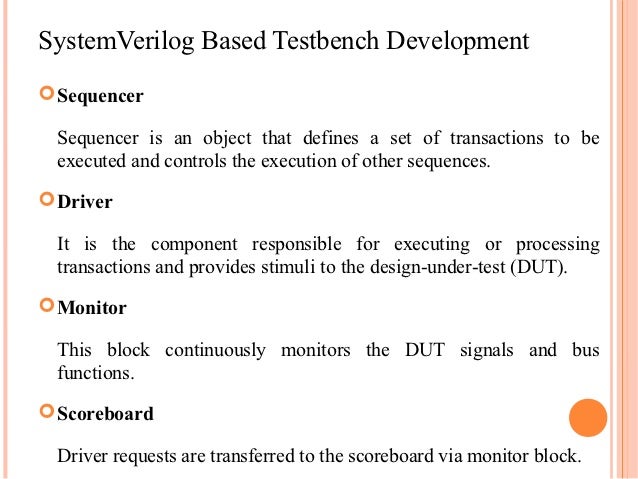 System Verilog