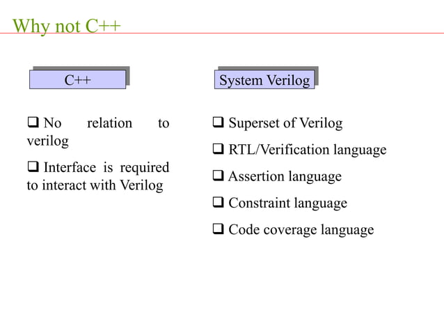 SystemVerilog_veriflcation and UVM for IC design.ppt