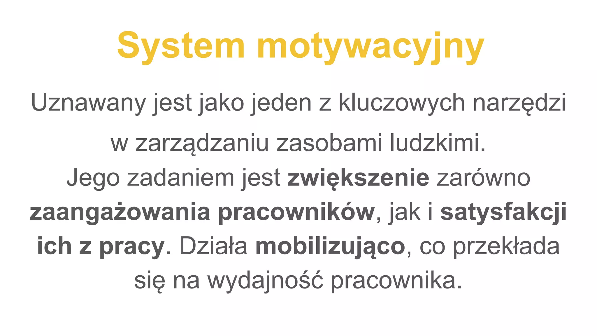 Systemy motywacyjne dla pracowników | PDF