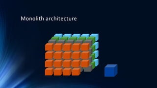 Monolith architecture
 