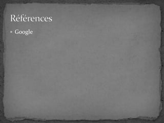 RéférencesGoogle