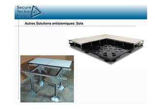 Autres Solutions antisismiques: Sols
 