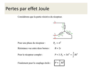 Pertes par effet Joule
 
