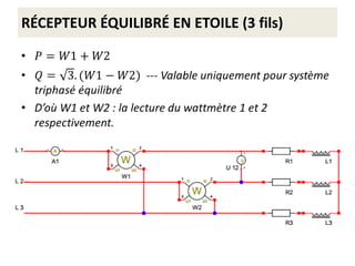 RÉCEPTEUR ÉQUILIBRÉ EN ETOILE (3 fils)
 