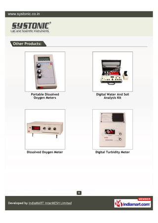 DIGITAL DISSOLVED OXYGEN METER
Digital Dissolved Oxygen
Meter
Portable Dissolved Oxygen
Meters
Microprocessor Dissolved
Oxygen-Temp Meter
Products
 