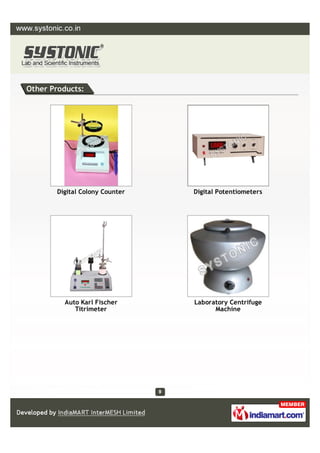 DIGITAL COLONY COUNTER
Digital Colony Counter Microprocessor Colony
Counter
Digital Blood Cell Counter
Products
 