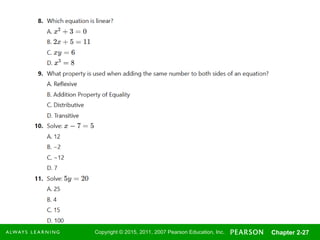 Comprehensive Guide to Solving Linear Equations and Inequalities in ...