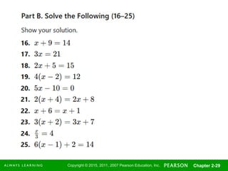 Comprehensive Guide to Solving Linear Equations and Inequalities in ...