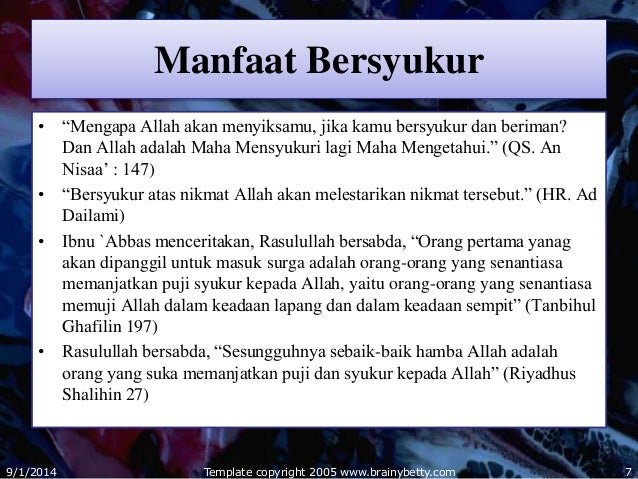 Syukur Nikmat