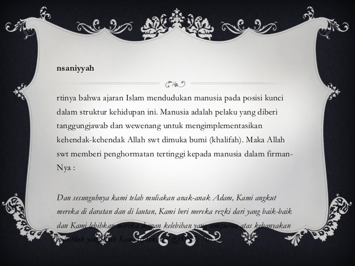 Syumuliyatul Islam