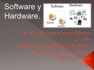 Software y
Hardware.
 