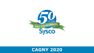 CAGNY 2020
 