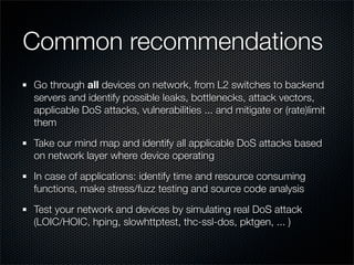 Practical steps to mitigate DDoS attacks | PDF