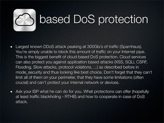 Practical steps to mitigate DDoS attacks | PDF