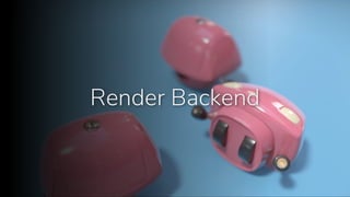 Render Backend
 