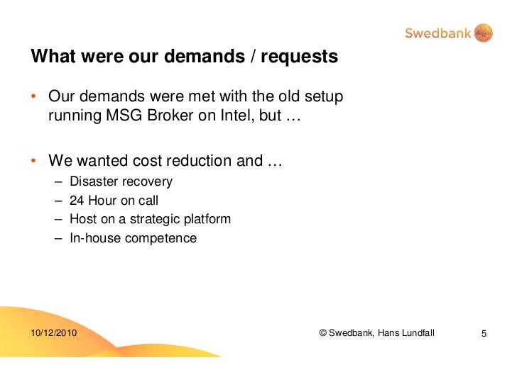 IBM System z - Message Broker erfarenheter på z-plattformen