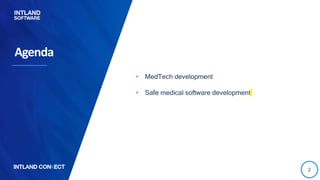Intland Software | Enabling Safe Medical Software Development through a Purpose-built Toolchain