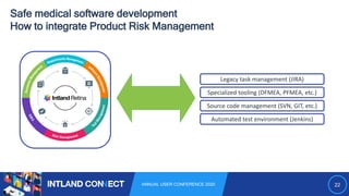 Intland Software | Enabling Safe Medical Software Development through a Purpose-built Toolchain