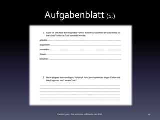 Aufgabenblatt (1.)




   Katalin Szám - Der schönste Milchladen der Welt   10
 