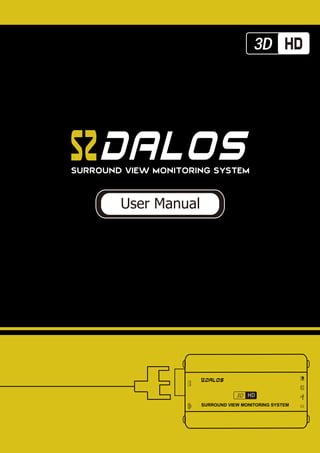 User Manual
3D HD
SURROUND VIEW MONITORING SYSTEM
 