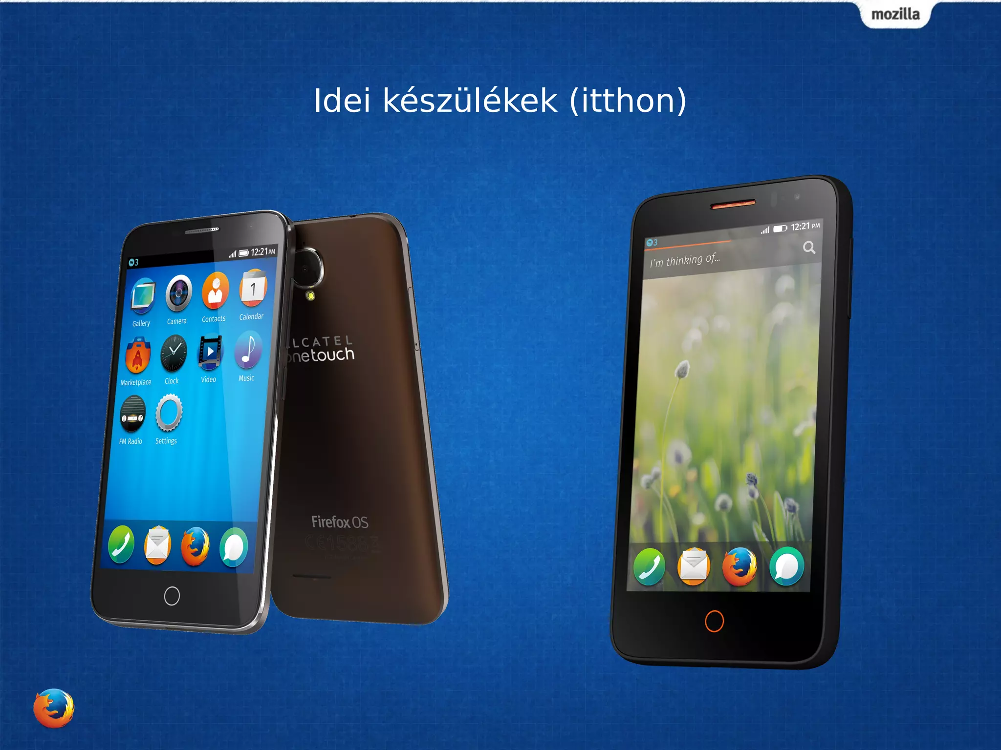 Idei készülékek (itthon) 
 