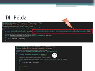 Szerver oldali fejlesztés korszerű módszerekkel C# nyelven