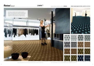 5352
990807 990808990810990809
990811 990812
990816990814 990815990813
990802 990804
990801 990803990805 990806
Sottsass | kasuri large 990801
Please note: Digital representations may vary from the actual product. Please order a sample to see the full effect. Contact 0800 731 2369. Please note: Digital representations may vary from the actual product. Please order a sample to see the full effect. Contact 0800 731 2369.
Sottsass | kasuri large 990809
Kasuri draws its inspiration from the traditional Japanese
woven textile technique used to create the eponymous fabric.
Redfern uses the digital pixel in the fusion of contemporary
and traditional references inherent in this design. Kasuri is
available in two scales of design, each in eight colourways.
colour | linear | naturals | vision | sottsass Pattern repeat large 50 x 46cm, small 33.3 x 55.7cm
1s, 4.3 mm20 dB200 cm
Sheet
 