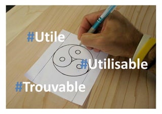 http://www.flickr.com/photos/scottleduc/4955607718/
#Utilisable
#Trouvable
#Utile
 