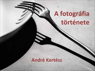 A fotográfia története André Kertész 