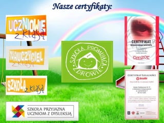 Nasze certyfikaty: