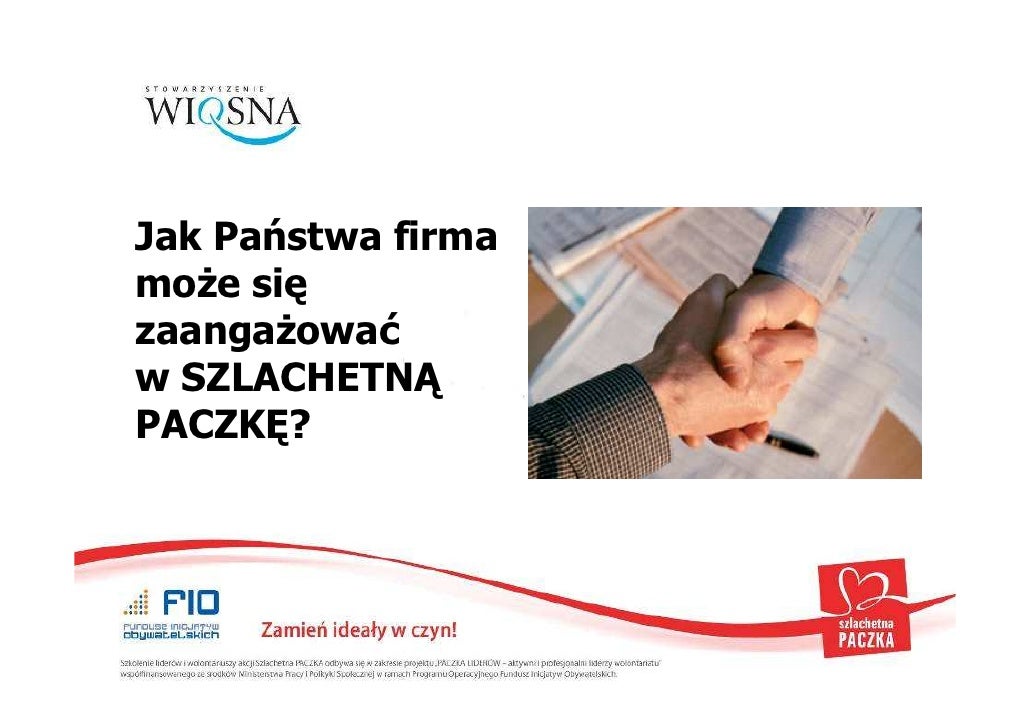 W Firmie Blask Ogłoszono Podwyżki Pensji Szlachetna PACZKA w firmie