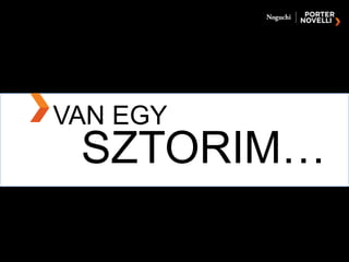 VAN EGY
 SZTORIM…
    NAME OF PRESENTATION, MONTH DAY, YEAR
 