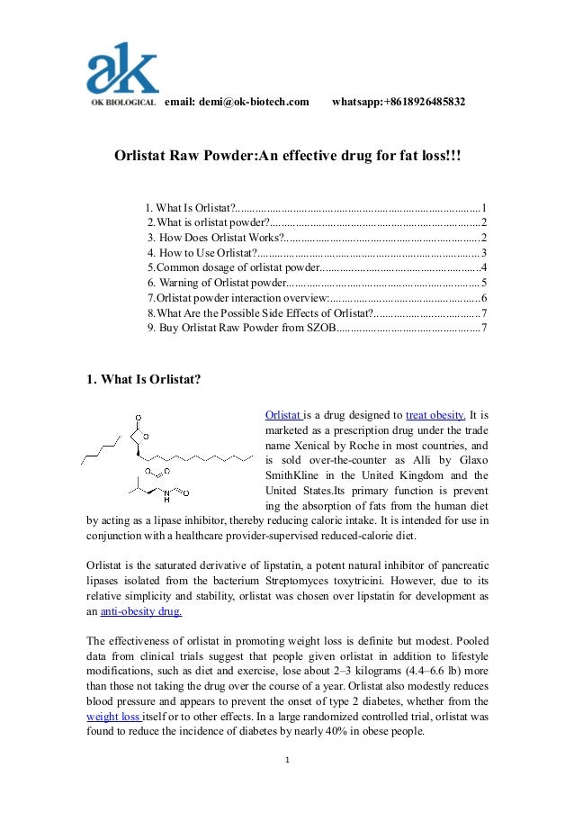 Orlistat and breastfeeding drug interactions