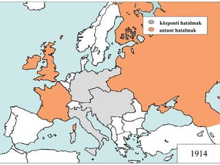 1914 központi hatalmak antant hatalmak antant hatalmak központi hatalmak 