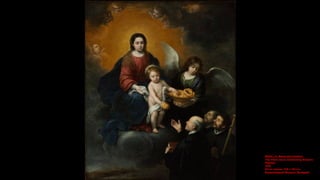 MURILLO, Bartolomé Esteban
The Infant Jesus Distributing Bread to
Pilgrims (detail)
1678
Oil on canvas
Szépmûvészeti Múzeu...