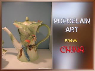 Sztuka   chiny - porcelana