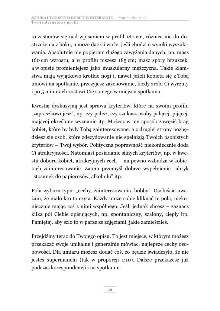 najlepszy sposób na opisanie siebie na stronach randkowych