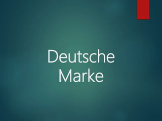 Deutsche
Marke
 
