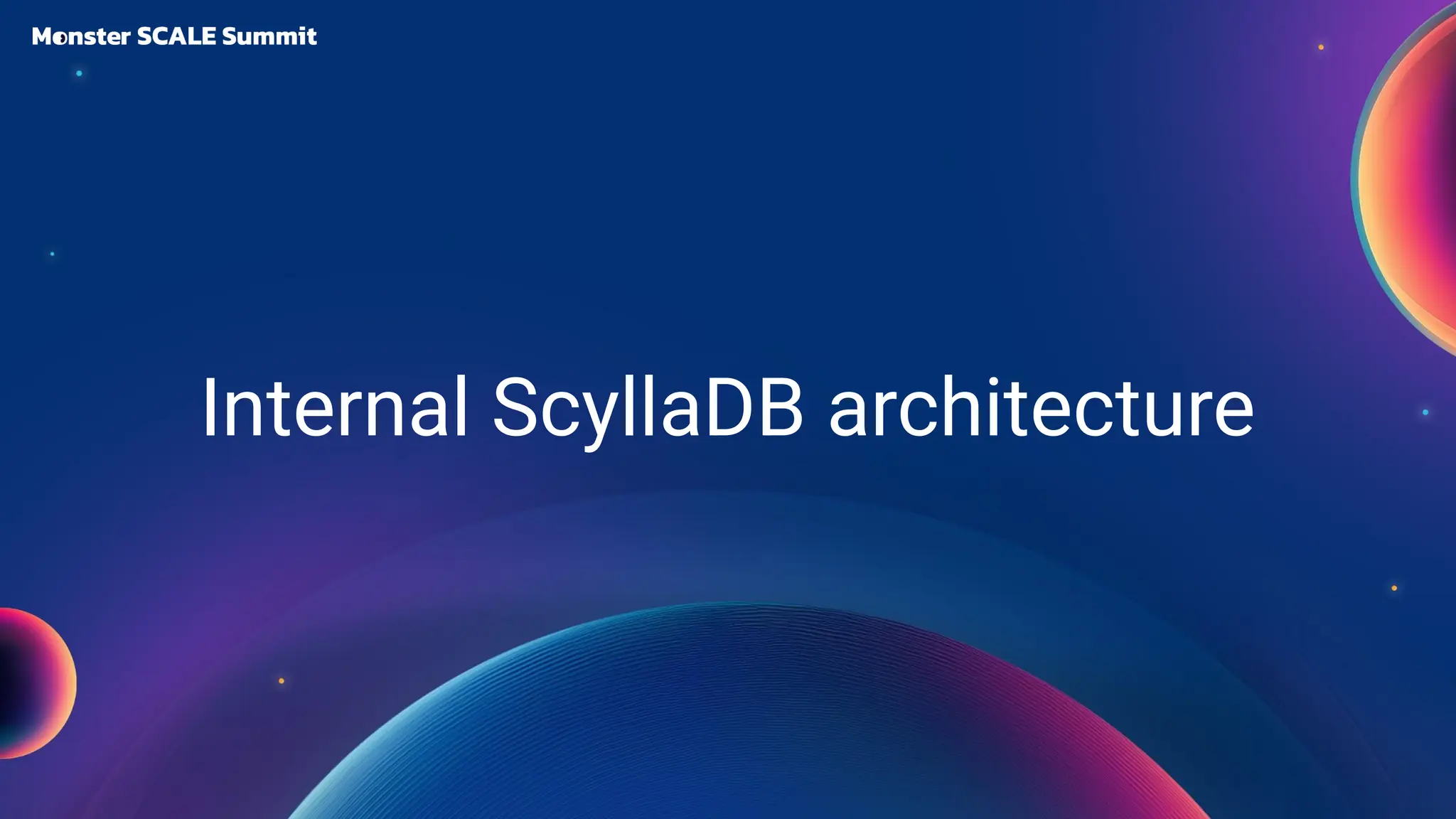 Internal ScyllaDB architecture
 