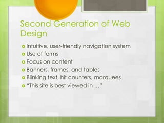 The Evolution of the Web | PPTX