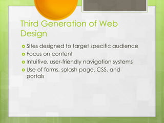 The Evolution of the Web | PPTX