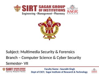 Comprehensive Overview of Multimedia Security & Forensics in Computer ...