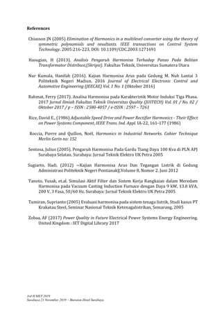 A Review of Harmonic Analysis Study of Electricity Power Quality | PDF
