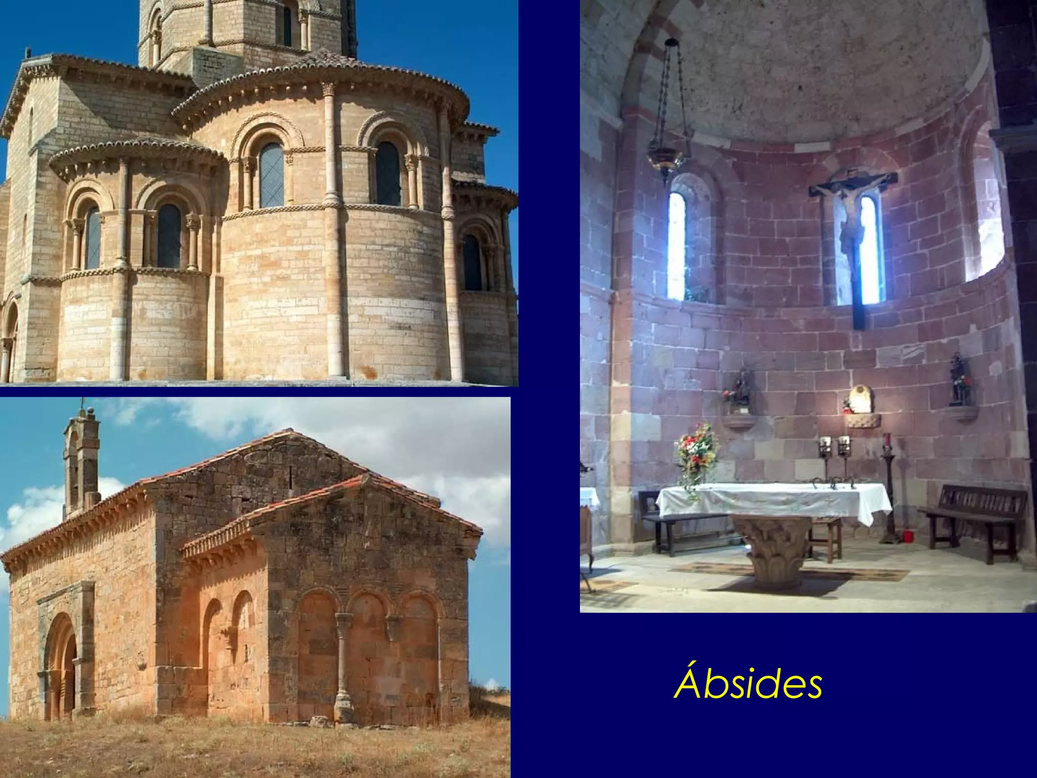 Ábsides 
 