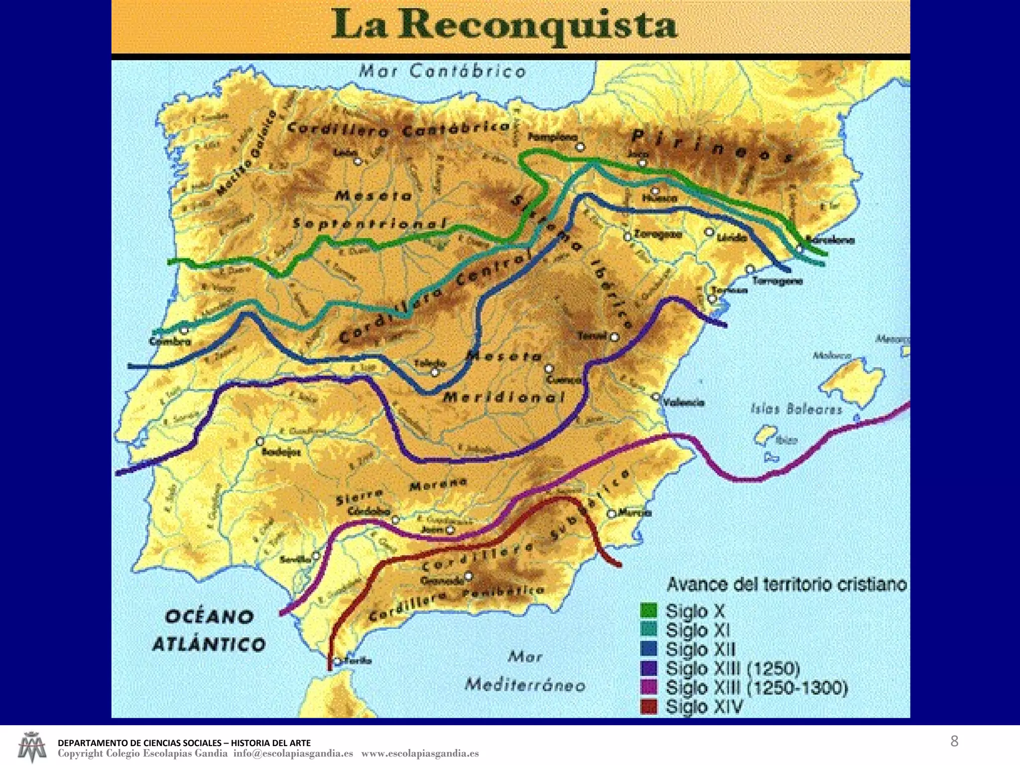 DEPARTAMENTO DE CIENCIAS SOCIALES – HISTORIA DEL ARTE 
Copyright Colegio Escolapias Gandia info@escolapiasgandia.es www.escolapiasgandia.es 
8 
 